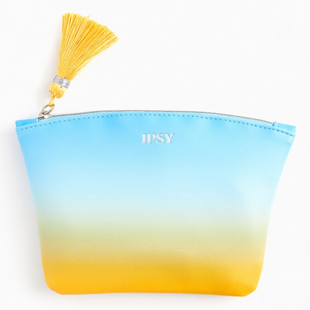 Ipsy Ombré Cosmetic Clutch Glam Bag